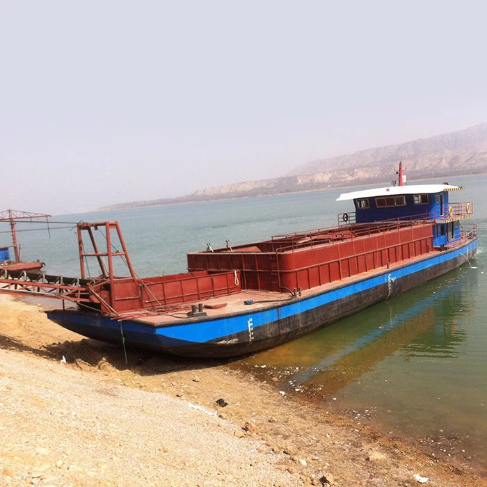 Tự tháo dỡ cát và đá tàu sân bay shallow Water Transfer Barge